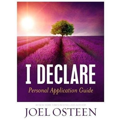 I Declare Personal Application Guide by Osteen, Joel, Good Book