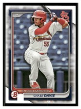 2024 Bowman Prospects #BP-150 Chase Davis St. Louis Cardinals 34633