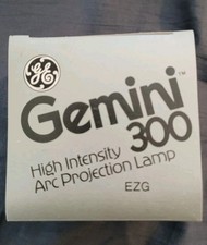 GE Gemini 300 EZG 300 W 35 V High Intensity Arc Projection Lamp Open Box, Unused