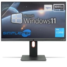 All In One 27" Touch I3 Ram 16Gb Ssd 960Gb Windows 11 Pro Computer Fhd Vesa