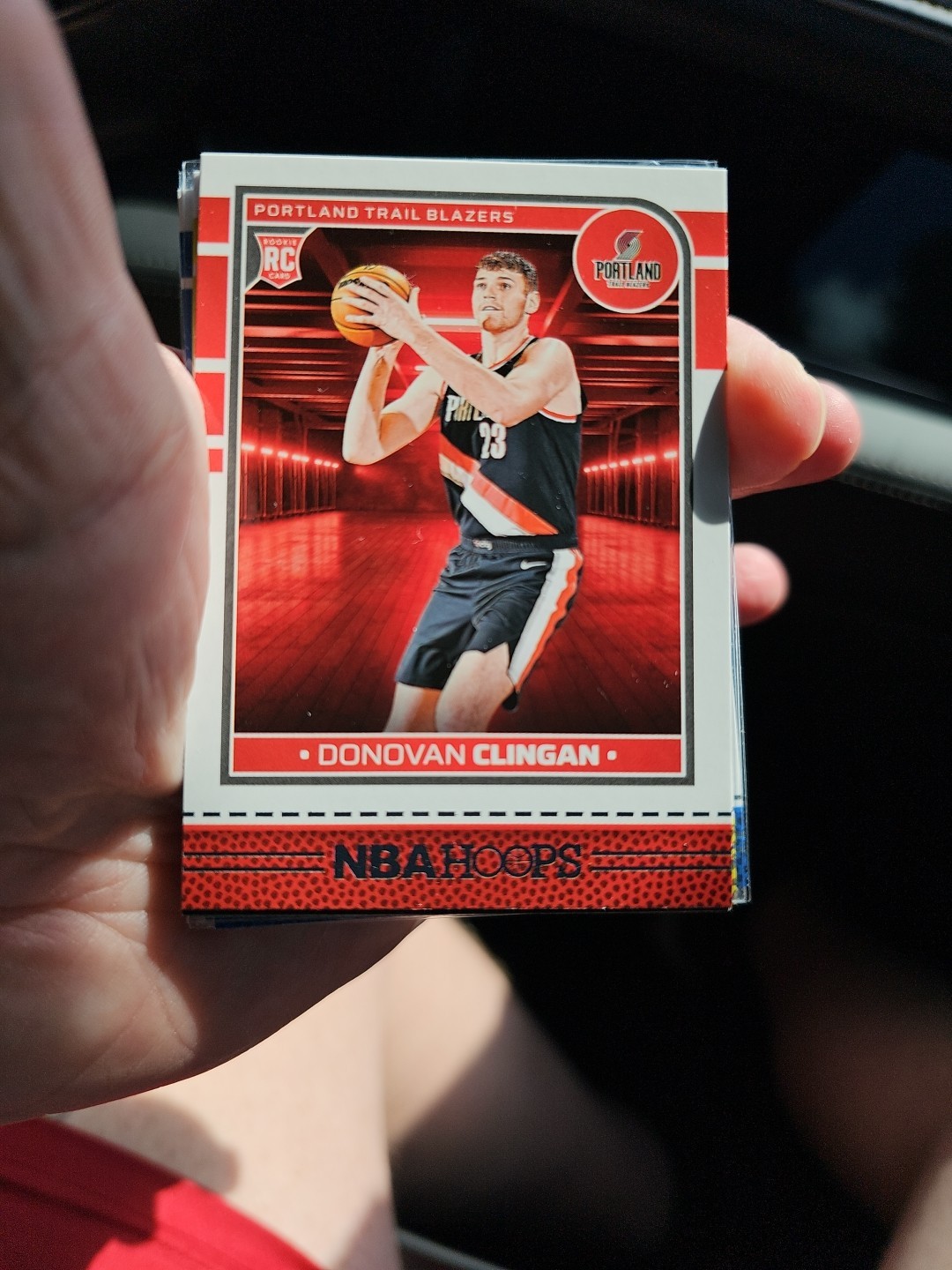 2024-25 Panini NBA Hoops 237 RC Donovan Clingan