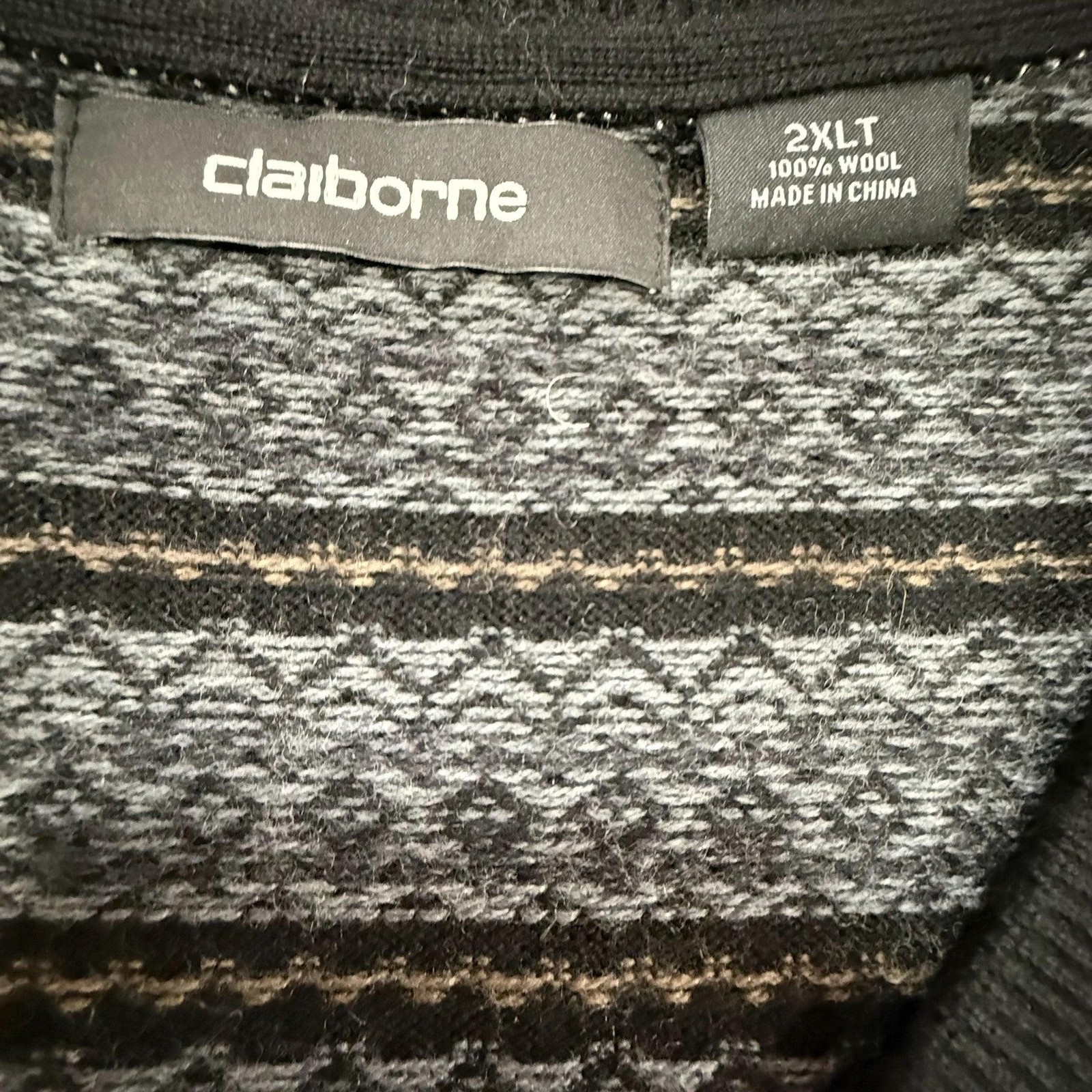 90s Wool Pullover Sweater 2XLT - image 4