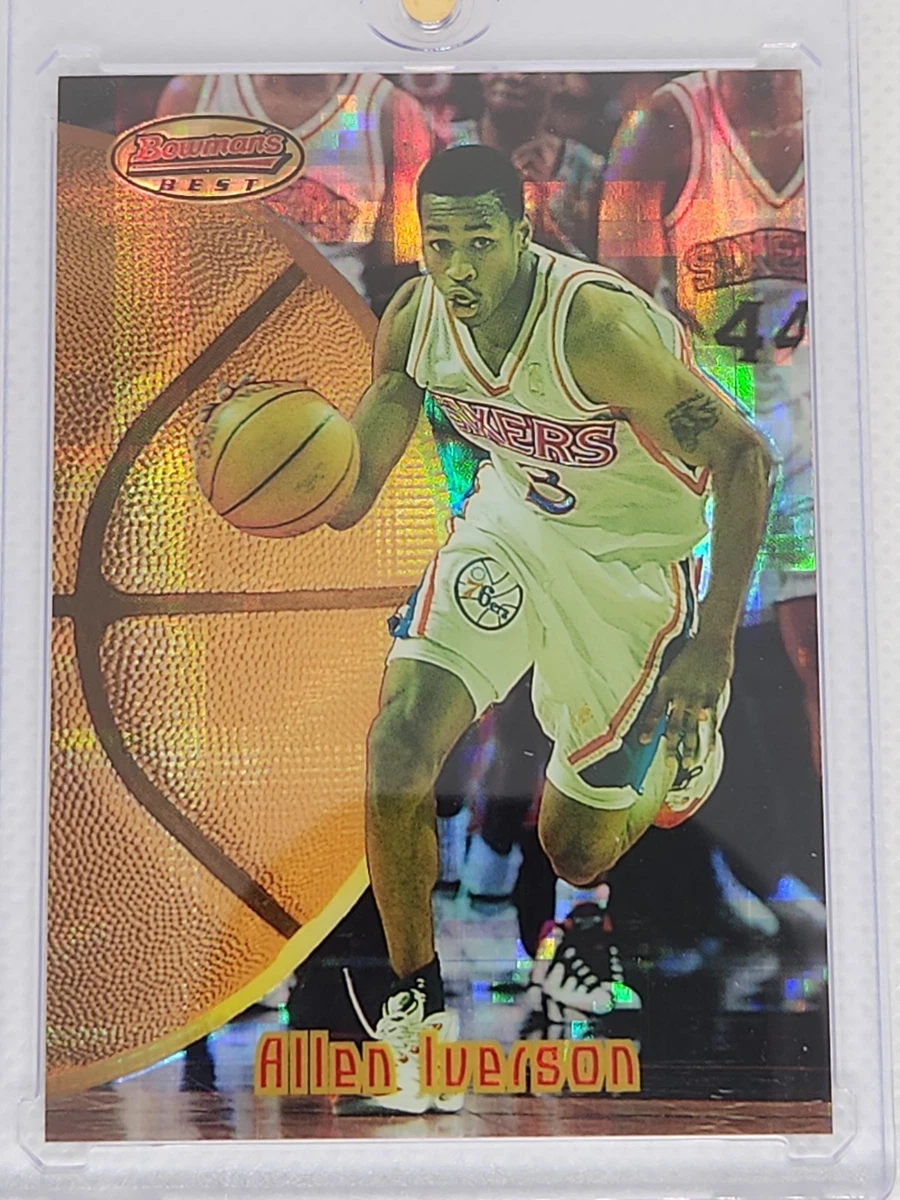 Bowman Allen Iverson Basketball Sports Trading Cards & Accessories