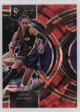 2024 Panini Select WNBA Premier Level Red Ice Prizm Satou Sabally #197 0ms6