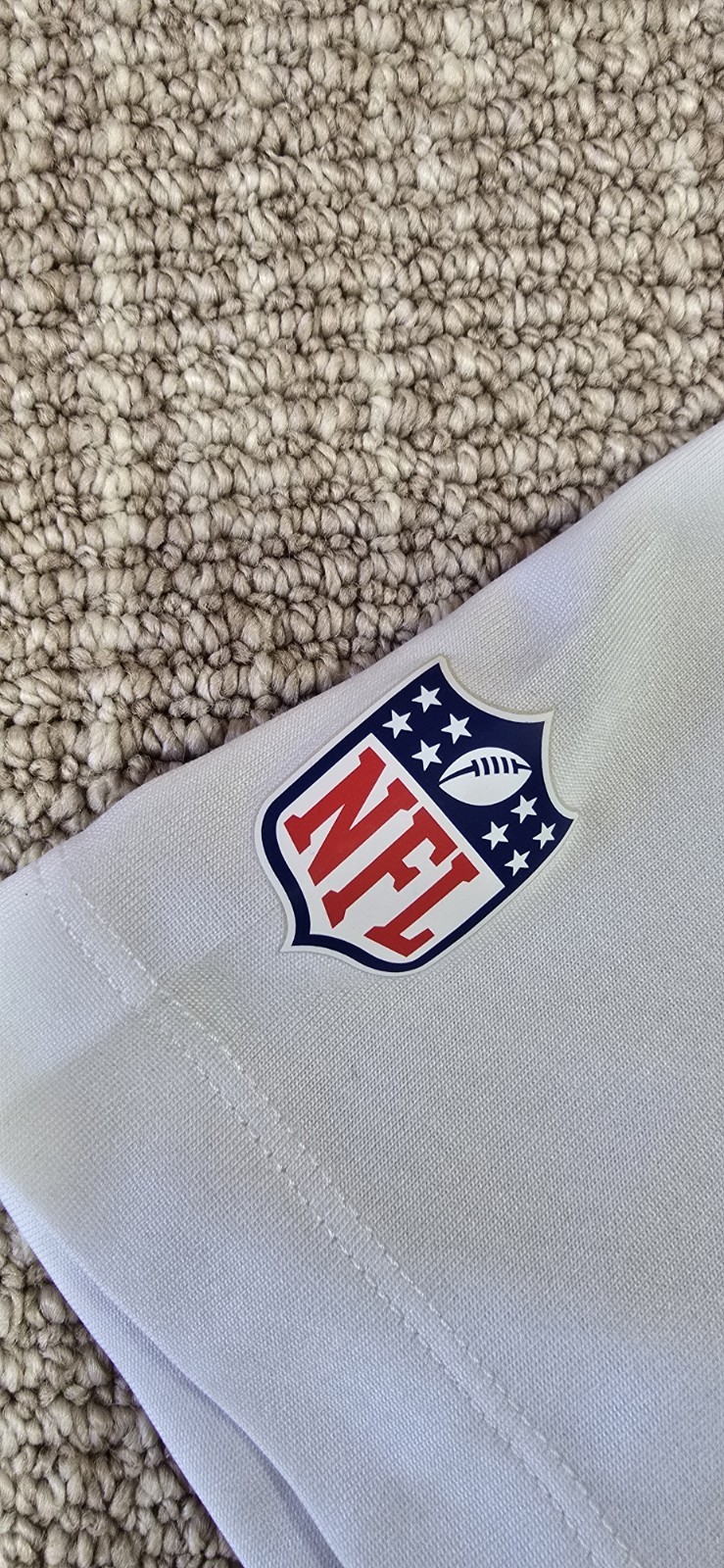 Nike NFL Dallas Cowboys Dri-Fit On-Field Team Issued Polo Shirt Size M White thumbnail 6