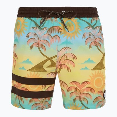 Hurley Phantom Eco Block Party Herren Badeshorts Badehose Gr. L