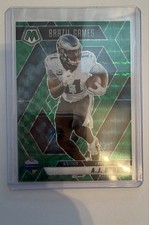 2025 Panini Mosaic - International Games A.J. Brown #266 Green Mosaic Prizm
