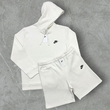 Men s Hoodie Shorts Matching Set S-3XL Athletic Fleece Tracksuit Brand New