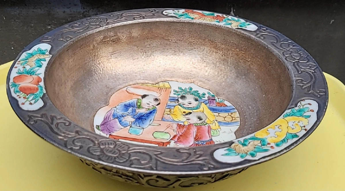 中国古董银花瓶| eBay