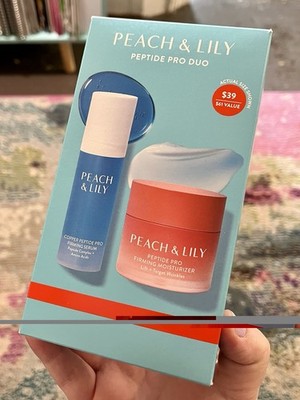 Peach & Lily Peptide Pro Duo Serum and Moisturizer Set Korean Skincare