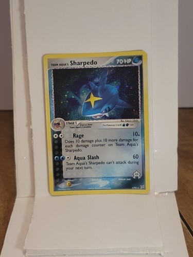 Team Aqua's Sharpedo 5/95 Team Magma vs Team Aqua Holo