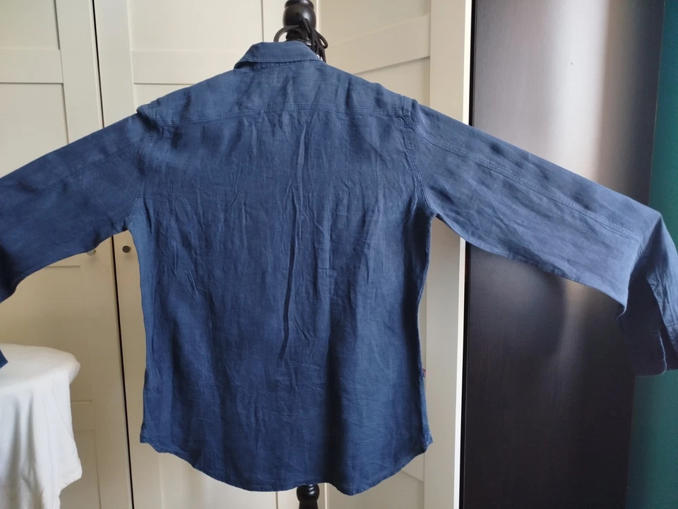 Chemise 100% Lin Manches Longues - Photo 4/4