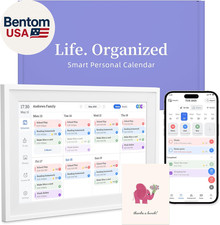 10.1    Smart Digital Calendar - Interactive Touch Screen, HD Display, Wall Mount