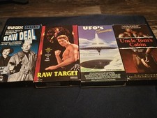 4 Different VHS Tapes                 1z