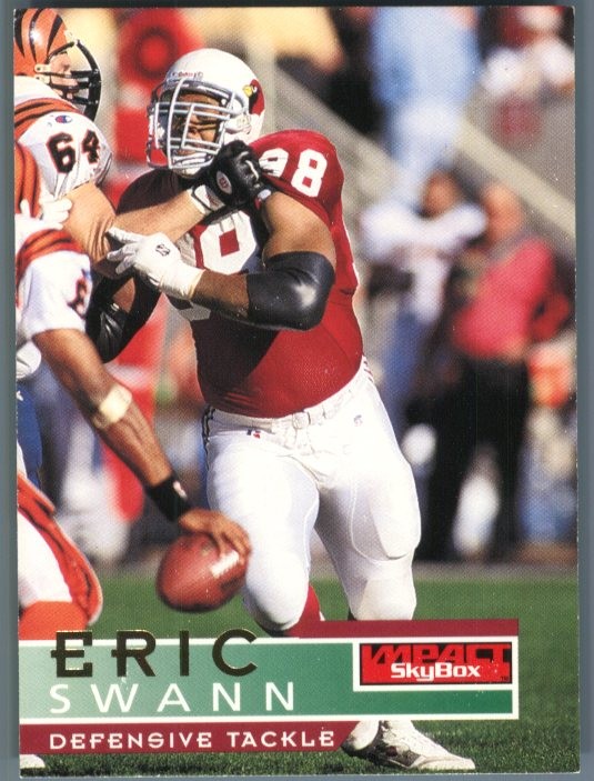 1995 SkyBox Impact Arizona Cardinals Eric Swann #3