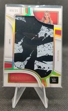 2023 Panini Immaculate WWE Jumbo Memorabilia Relic /21 #JM-NTL Natalya Card