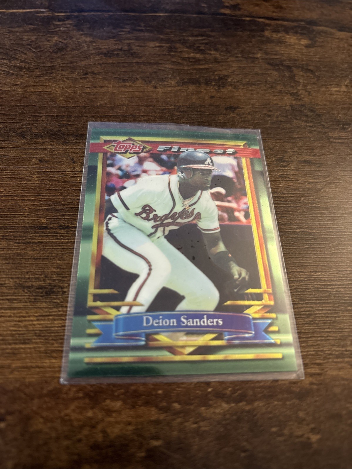1994 Topps Finest - Deion Sanders #22 Refractor