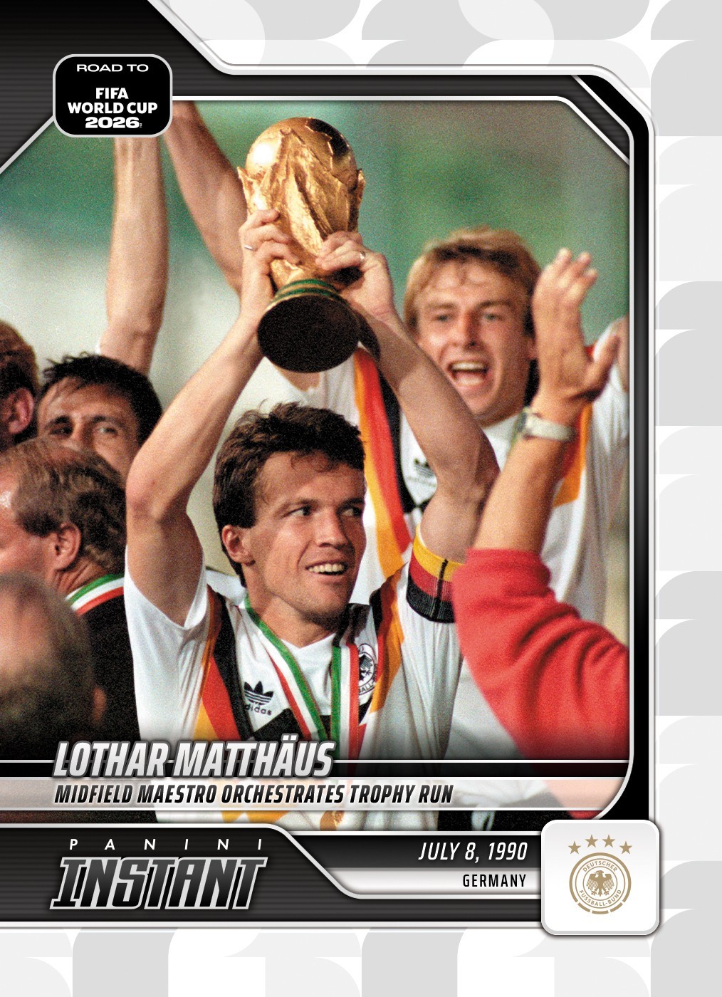 2026 Panini Instant Road to World Cup #RTWC14 Lothar Matthaus Germany PRESALE