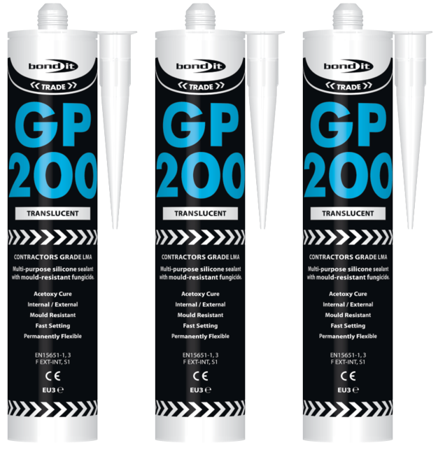 Bond it GP200 General Purpose Silicone Translucent - Image 9