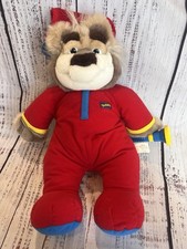 VTG 1997 Tyco Bedtime Bubba Real Talking Plush Sleeptime Bear Flashlight READ 