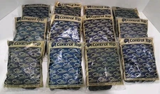 Silkies Pantyhose, Size Large Jet Black Control Top, Brand New Lot Of 12 