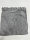 Tg Steuben Glass Gray Flannel Drawstring Dust Bag 9”