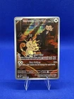 Team Rockets Meowth Destined Rivals Illustration Card 203/182 NM Condition
