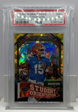 2023 Panini Prizm Draft Anthony Richardson SO-4 Gold Ice Prizm (RC) PSA 9