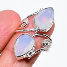 Fire Opal Gemstone Handmade 925 Sterling Silver Jewelry All Size Ring For Gift