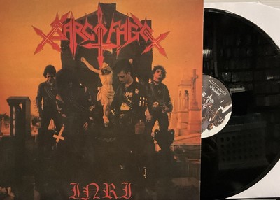 Sarcofago - I.N.R.I. LP 2022 Greyhaze Records   ZEBU005LP [New]