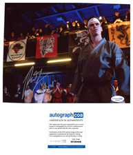 Patrick Luwis 'Cobra Kai' Signed 8x10 Photo 'Axel' ACOA