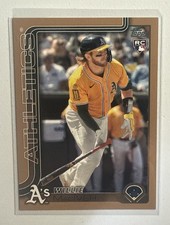 2025 Topps Update Gold #US79 Willie MacIver - Athletics RC /2025