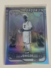 Cam Johnson 2024-25 Topps Chrome Negative Refractor NM - Denver Nuggets