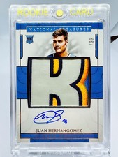 2016 Panini National Tresures Juan Hernangomez Denver Nuggets Patch Auto /99#111