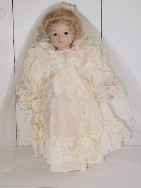 Bride Doll by Pauline Bjonness-Jacobsen, Signed, Limited Edition of 2000