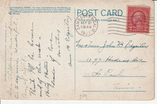 September 21 1927 Yosemite National Park postcard view Camp Curry California