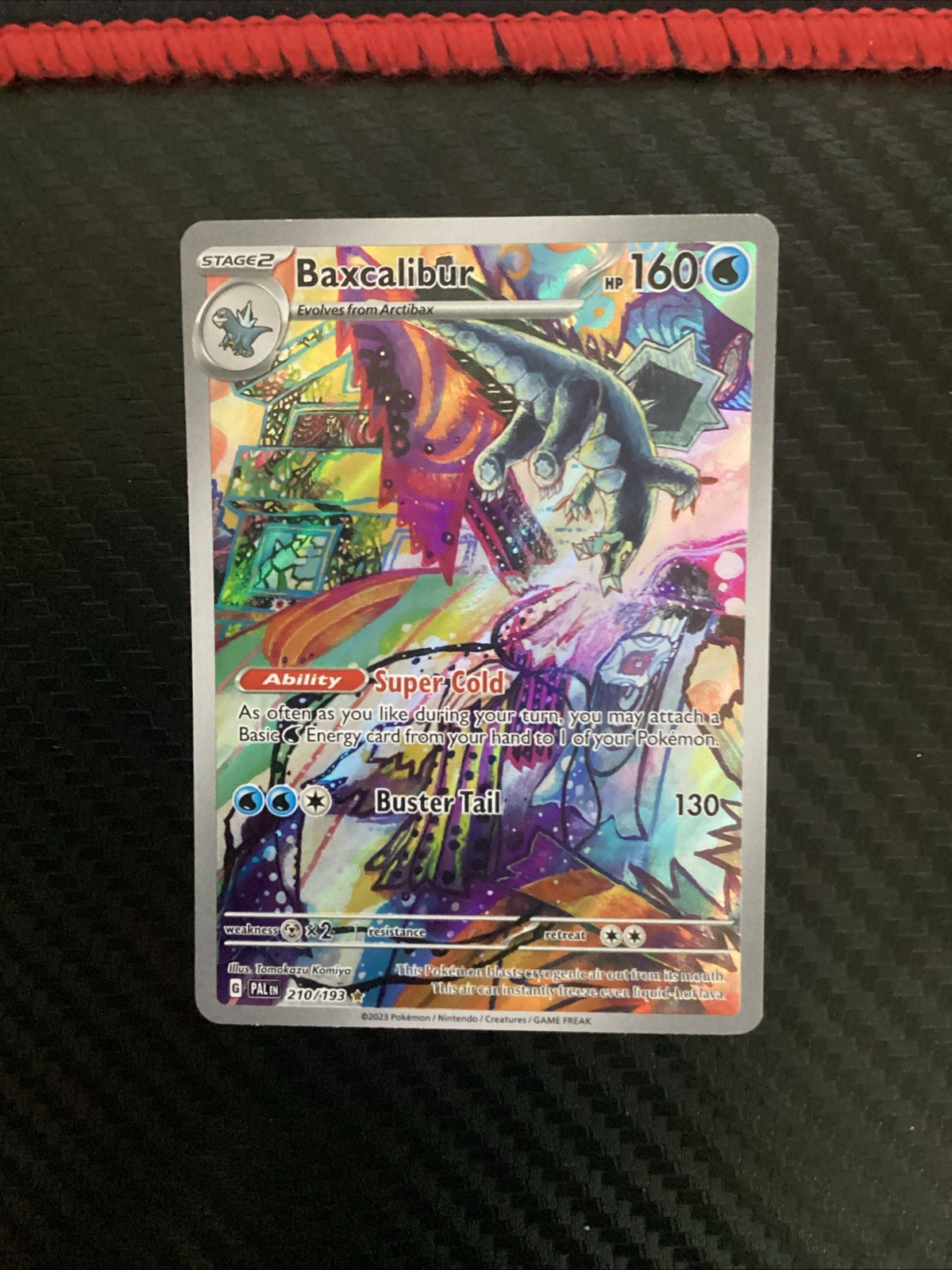Baxcalibur - Illustration Rare SV02: Paldea Evolved 210/193 NM