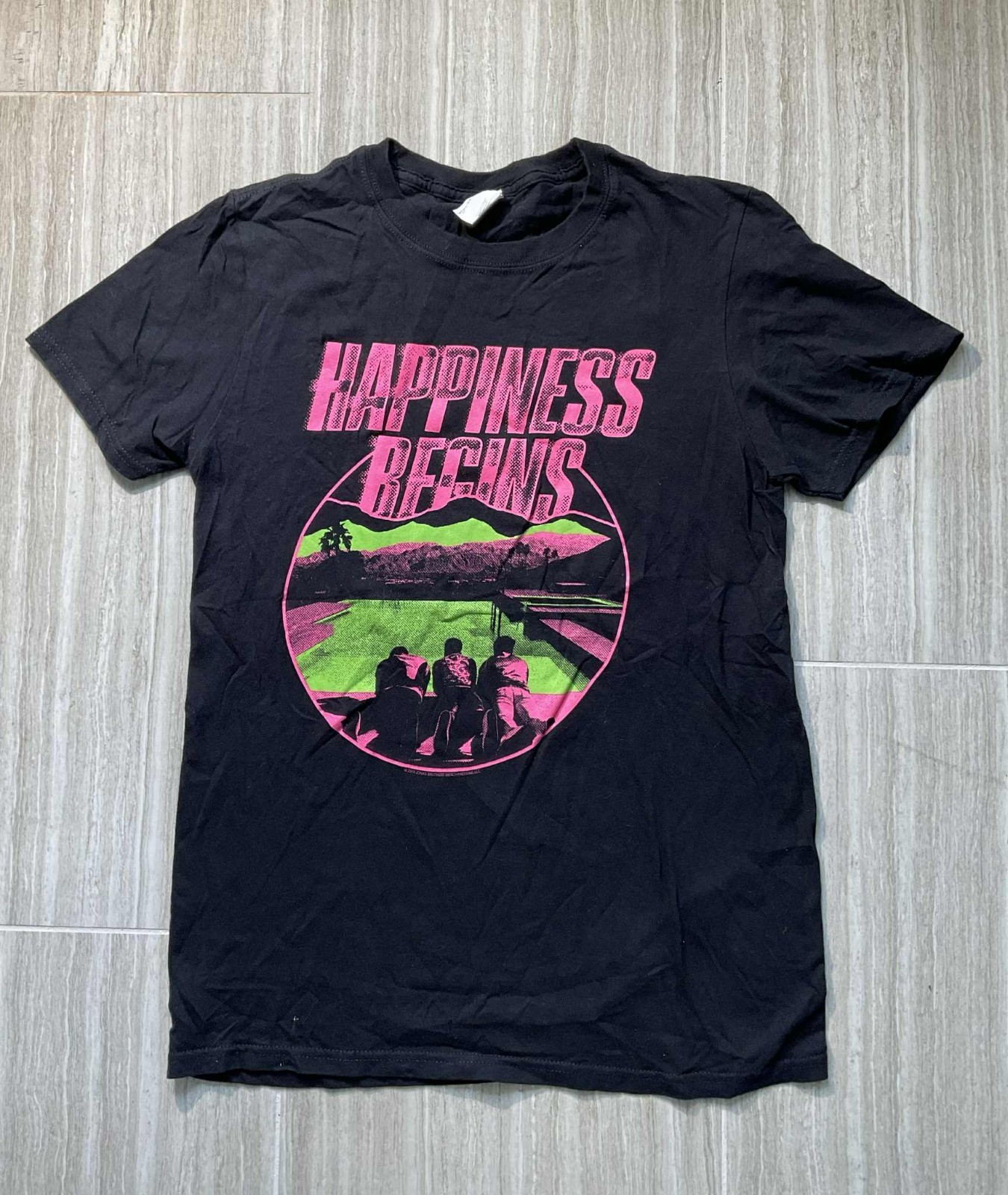 Unisex Jonas Brothers Happiness Begins Concert Tour 2019 T Shirt Size Small
