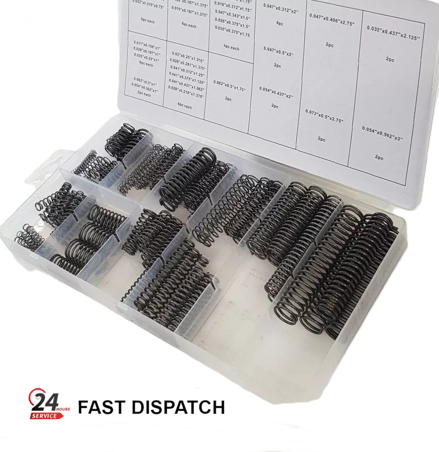 Compression Spring Assortment 114Pc Rust Resistant Various Sizes - KDPHW008 - Image 3