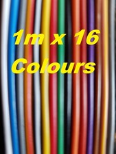 Yamaha TY 50 80 175 250 - Loom Repair Motorcycle Wire - 16 Colours x 1m Lengths