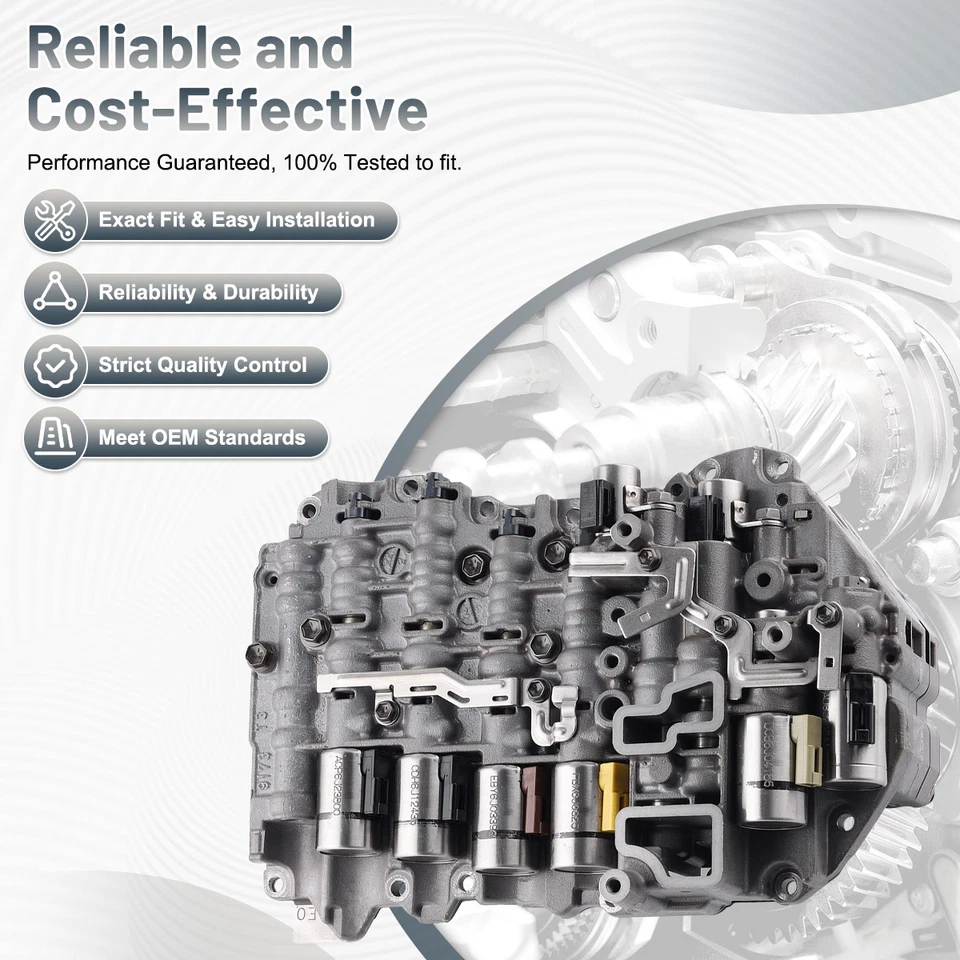 09G 6-Speed Transmission Valve Body For VW Beetle Jetta Golf Mini Cooper Passat Foto 3 de 4