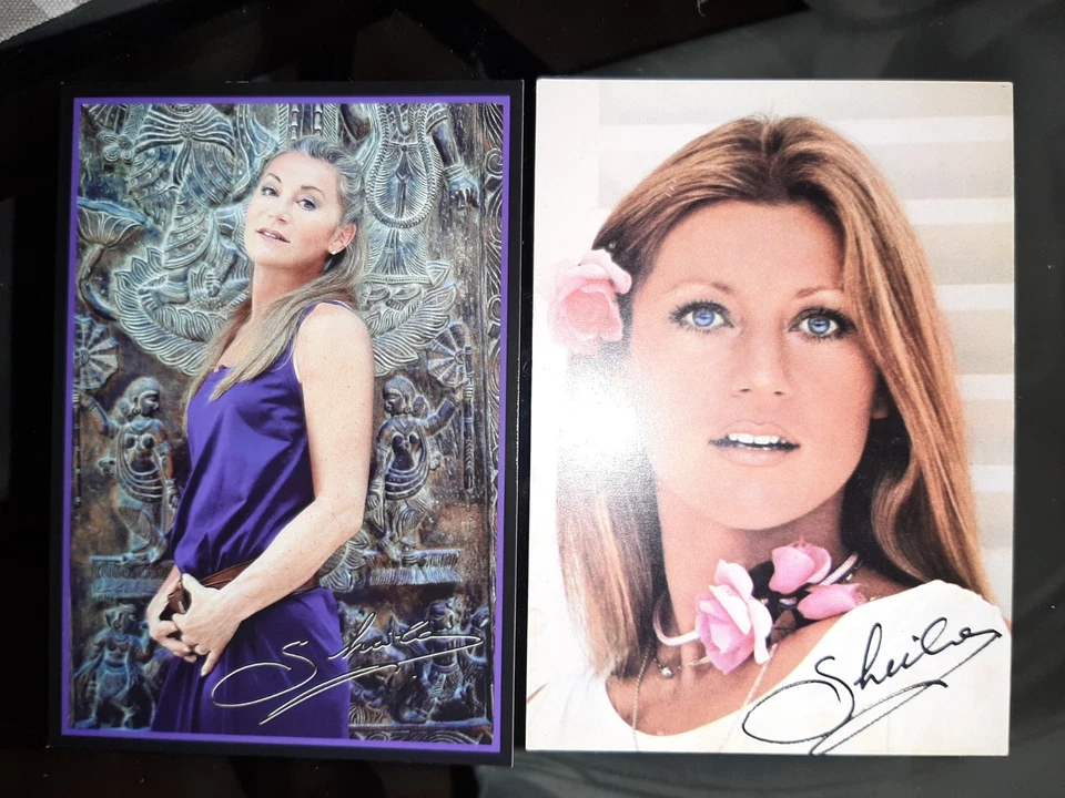 SHEILA LOT DE 2 CARTES POSTALES - Photo 1/1