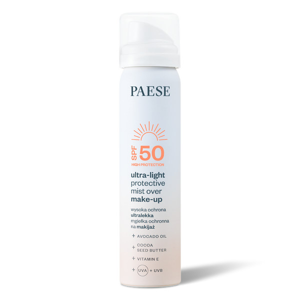 PAESE ULTRA LIGHT PROTECTIVE MIST OVER MAKE-UP SPF 50 75 ml - Image 3