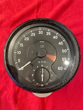 Original 1967 Jaguar Mii Smiths Tachometer With New Rvi To Rvc Conversion Board