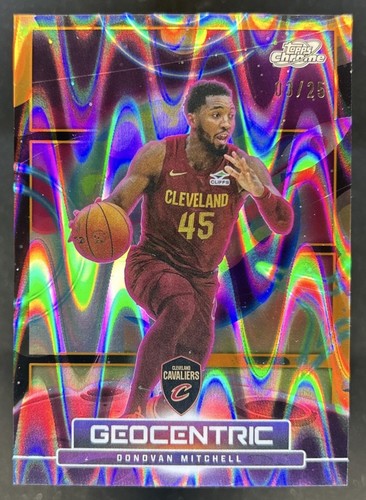 2025 Topps Cosmic Chrome Donovan Mitchell Base (RAW)