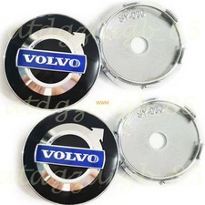 4x 60mm Für VOLVO Auto Alufelge Radkappen Emblem Felgenkappen