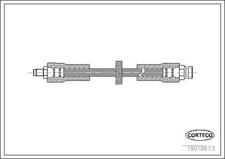 Flexible de frein Saab 9000