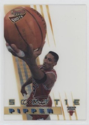 1996-97 Bowman's Best Shots Refractor Scottie Pippen #BS1 HOF 0zv5