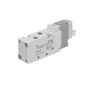 SMC SYJ5120-5LZ-M5 - Air Control Valve 4-Way, 1 Solenoids, Number of Positions  KD