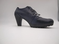 H&Ouml;GL Lace Up Schwarz Leder Heel Schuhe f&uuml;r Damen - EUR - 40 (7)